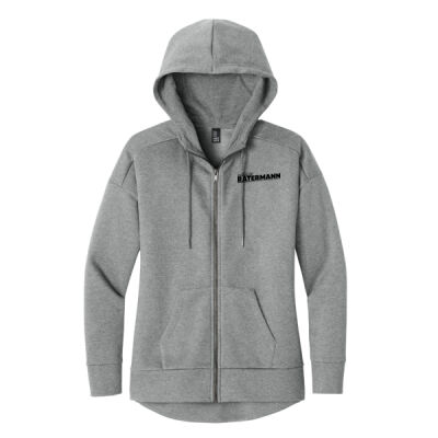 Ratermann - Women's Perfect Weight ® Fleece Drop Shoulder Full Zip Hoodie Thumbnail